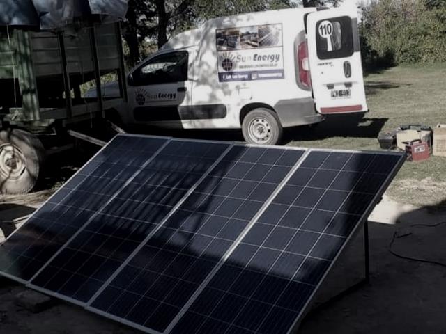 Instalación Solar en Alto el Durazno Córdoba 