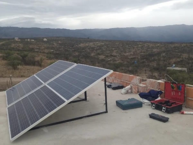 Instalación Solar en Arroyo de los Patos Cordoba 