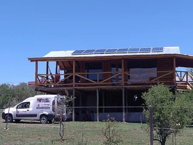Re Instalación Solar en Club de Campo Los 3 Arroyos - La Falda Cordoba