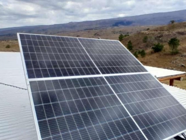 Instalación Solar en Villa Yacanto Cordoba